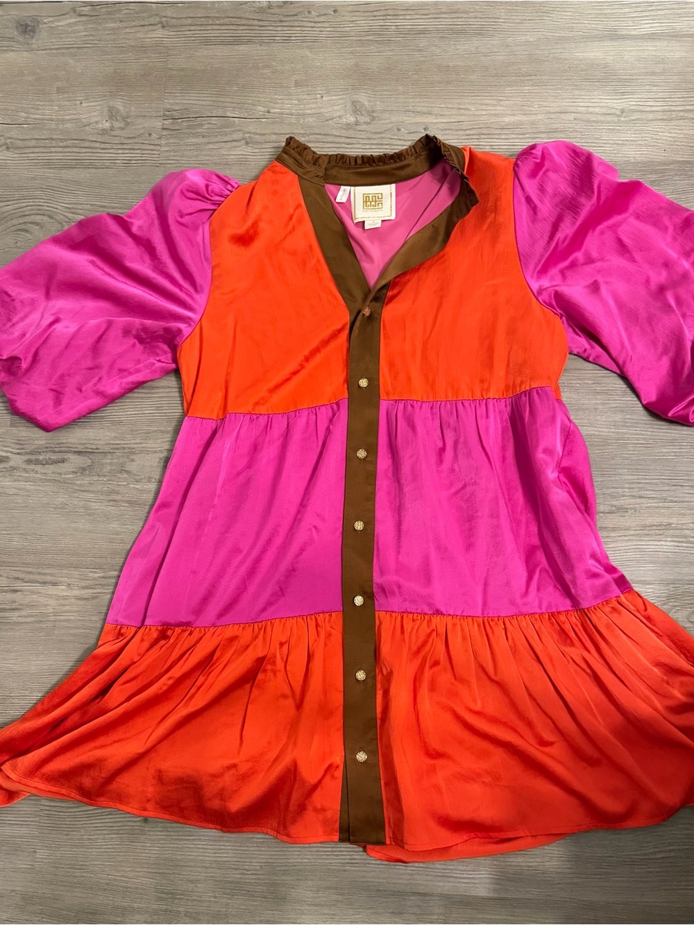 Emily McCarthy Venetian Colorblock
Sadie Dress- Size S - Picture 2 of 3